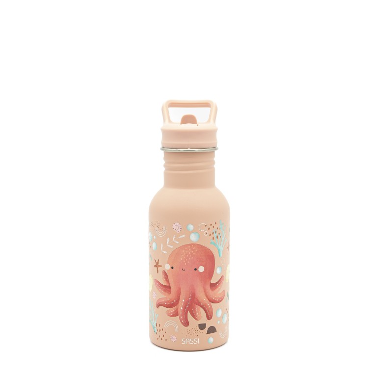 Borraccia in acciaio inox Polpo Slurpy 500 ml – Sassi Junior