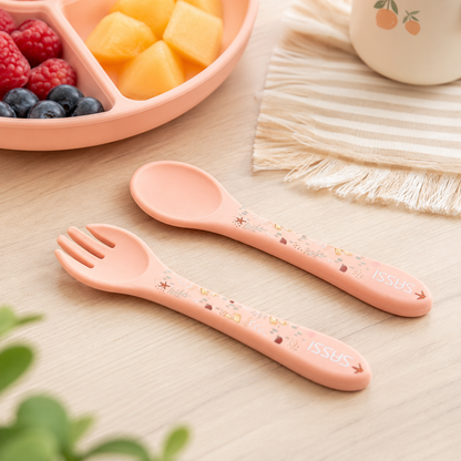 Set posate in silicone Polpo Slurpy – Sassi Junior