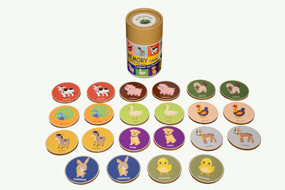 Memory Junior – Animali della Fattoria - Mi.Ni.Mondo