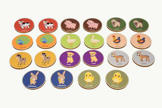 Memory Junior – Animali della Fattoria - Mi.Ni.Mondo
