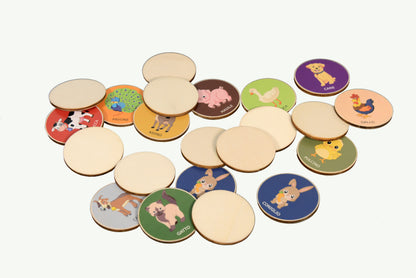 Memory Junior – Animali della Fattoria - Mi.Ni.Mondo