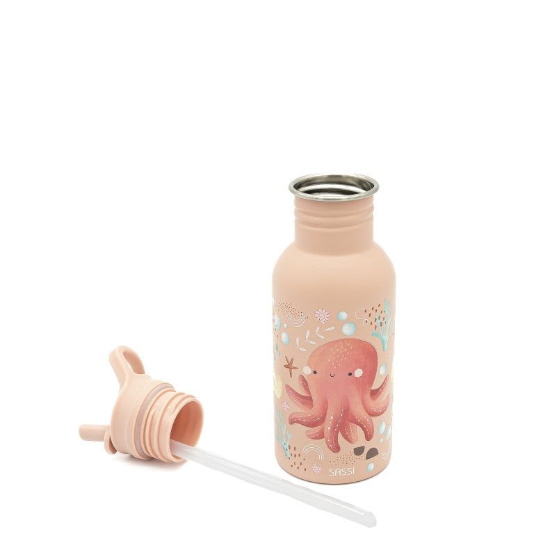 Borraccia in acciaio inox Polpo Slurpy 500 ml – Sassi Junior