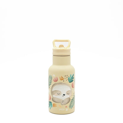 Borraccia termica in acciaio inox Bradipo Gnawy 350 ml – Sassi Junior