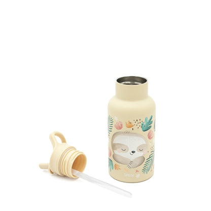Borraccia termica in acciaio inox Bradipo Gnawy 350 ml – Sassi Junior