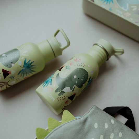 Borraccia termica in acciaio inox Dinosauro Cracky 350 ml – Sassi Junior