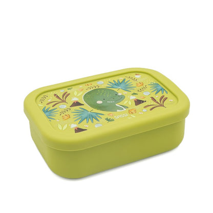 Porta merenda in silicone Dinosauro Cracky – Sassi Junior