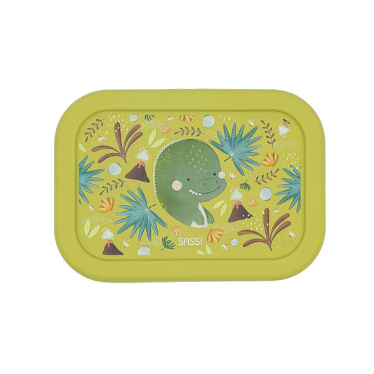 Porta merenda in silicone Dinosauro Cracky – Sassi Junior