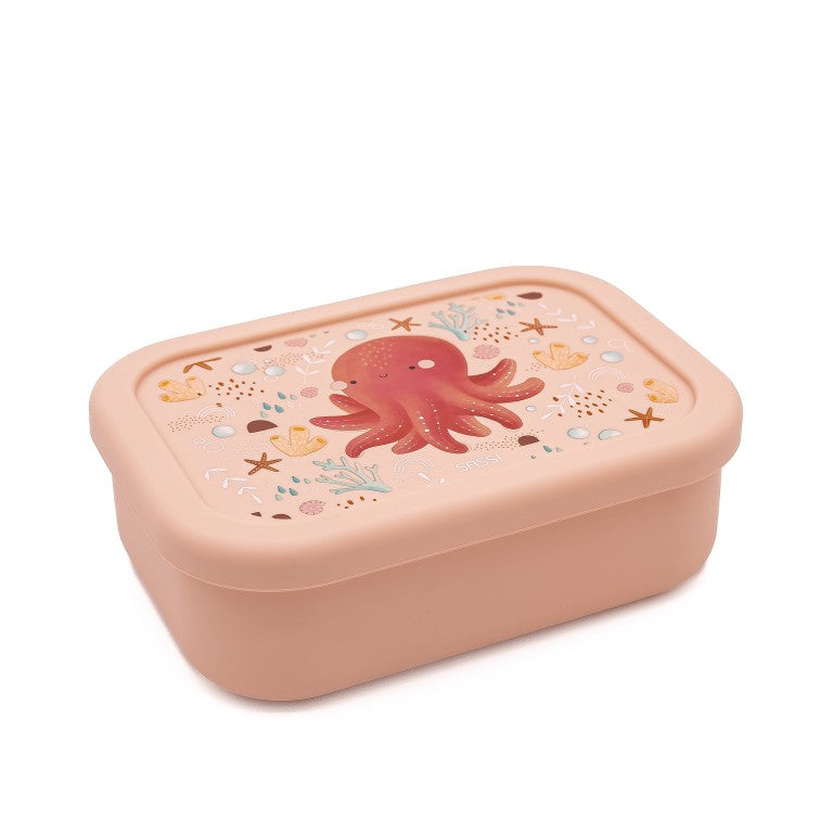 Porta merenda in silicone Polpo Slurpy – Sassi Junior