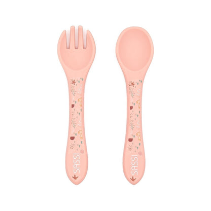 Set posate in silicone Polpo Slurpy – Sassi Junior