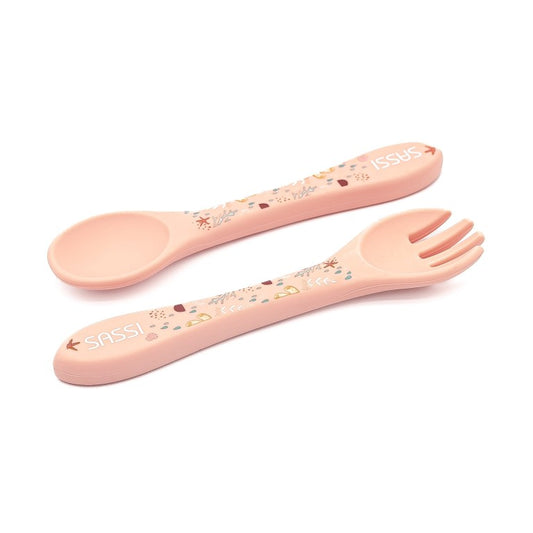 Set posate in silicone Polpo Slurpy – Sassi Junior