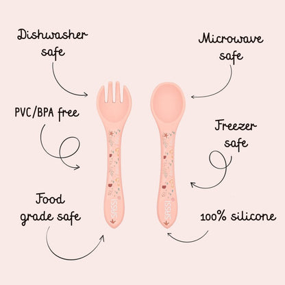 Set posate in silicone Polpo Slurpy – Sassi Junior